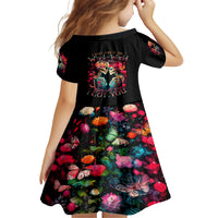 Couple Skull Family Matching Summer Maxi Dress and Hawaiian Shirt I Don't Care If The Whole World Is Against Us - Wonder Print Shop