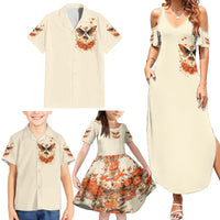 Fairy Skull Family Matching Summer Maxi Dress and Hawaiian Shirt Next Life I Want To Be The Karma Fairy - Wonder Print Shop