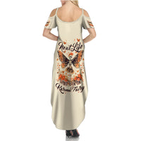 Fairy Skull Family Matching Summer Maxi Dress and Hawaiian Shirt Next Life I Want To Be The Karma Fairy - Wonder Print Shop