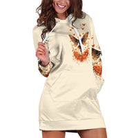 Fairy Skull Hoodie Dress Next Life I Want To Be The Karma Fairy - Wonder Print Shop
