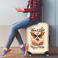 Fairy Skull Luggage Cover Next Life I Want To Be The Karma Fairy - Wonder Print Shop