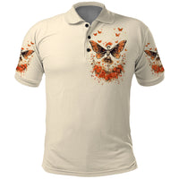 Fairy Skull Polo Shirt Next Life I Want To Be The Karma Fairy - Wonder Print Shop