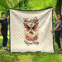 Fairy Skull Quilt Next Life I Want To Be The Karma Fairy - Wonder Print Shop