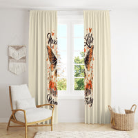 Fairy Skull Window Curtain Next Life I Want To Be The Karma Fairy - Wonder Print Shop
