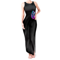 Flame Witch Skull Tank Maxi Dress I'm An Odd Combination Of Sweet And Don't Mess With Me - Wonder Print Shop
