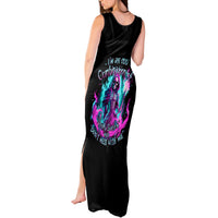 Flame Witch Skull Tank Maxi Dress I'm An Odd Combination Of Sweet And Don't Mess With Me - Wonder Print Shop