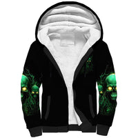 Thnder Skull Sherpa Hoodie One Day I Gonna Just Say F It All - Wonder Print Shop