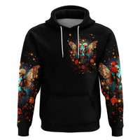 Couple Skull Hoodie From Our First Kiss Till Our Last Breath - Wonder Print Shop