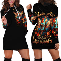 Couple Skull Hoodie Dress From Our First Kiss Till Our Last Breath - Wonder Print Shop