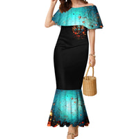 Couple Skull Mermaid Dress From Our First Kiss Till Our Last Breath - Wonder Print Shop