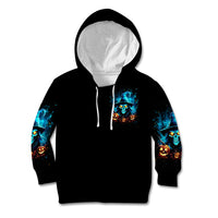 Witch Skull Halloween Kid Hoodie I Didn't Becom A Witch - Wonder Print Shop