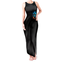 Witch Skull Halloween Tank Maxi Dress I Didn't Becom A Witch - Wonder Print Shop