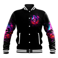 Witch Pumkin Skull Baseball Jacket Don't Try To Figure Me Out I'm A Special - Wonder Print Shop