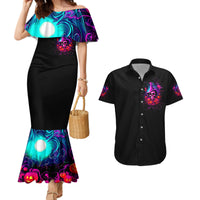 Witch Pumkin Skull Couples Matching Mermaid Dress and Hawaiian Shirt Don't Try To Figure Me Out I'm A Special - Wonder Print Shop