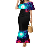 Witch Pumkin Skull Family Matching Mermaid Dress and Hawaiian Shirt Don't Try To Figure Me Out I'm A Special - Wonder Print Shop