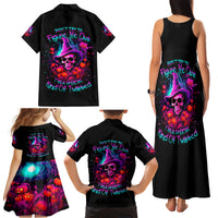 Witch Pumkin Skull Family Matching Tank Maxi Dress and Hawaiian Shirt Don't Try To Figure Me Out I'm A Special - Wonder Print Shop