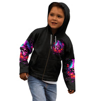 Witch Pumkin Skull Kid Hoodie Don't Try To Figure Me Out I'm A Special - Wonder Print Shop
