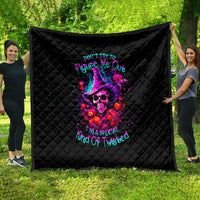 Witch Pumkin Skull Quilt Don't Try To Figure Me Out I'm A Special - Wonder Print Shop