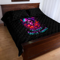 Witch Pumkin Skull Quilt Bed Set Don't Try To Figure Me Out I'm A Special - Wonder Print Shop