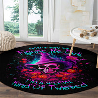 witch-pumkin-skull-round-carpet-dont-try-to-figure-me-out-im-a-special