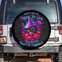 Witch Pumkin Skull Spare Tire Cover Don't Try To Figure Me Out I'm A Special - Wonder Print Shop