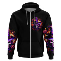 Wizard Skull Halloween Hoodie Don't Try To Figure Me Out I'm A Special - Wonder Print Shop