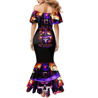 Wizard Skull Halloween Mermaid Dress Don't Try To Figure Me Out I'm A Special - Wonder Print Shop