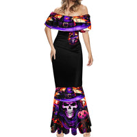 Wizard Skull Halloween Mermaid Dress Don't Try To Figure Me Out I'm A Special - Wonder Print Shop