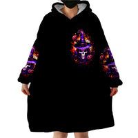 Wizard Skull Halloween Wearable Blanket Hoodie Don't Try To Figure Me Out I'm A Special - Wonder Print Shop