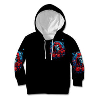 Lady Skull Kid Hoodie They Ask You To Be Yourself And Yet They Judge You - Wonder Print Shop