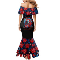 Lady Skull Mermaid Dress They Ask You To Be Yourself And Yet They Judge You - Wonder Print Shop