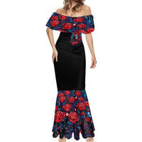 Lady Skull Mermaid Dress They Ask You To Be Yourself And Yet They Judge You - Wonder Print Shop