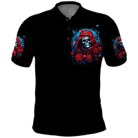 Lady Skull Polo Shirt They Ask You To Be Yourself And Yet They Judge You - Wonder Print Shop