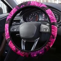 Three Rose Skull Steering Wheel Cover Stuck Between Idk Idc And Idgaf - Wonder Print Shop
