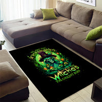 Witch Skull Area Rug We Are The Granddaughters Of The Witches - Wonder Print Shop