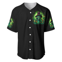 Witch Skull Baseball Jersey We Are The Granddaughters Of The Witches - Wonder Print Shop