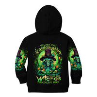 Witch Skull Kid Hoodie We Are The Granddaughters Of The Witches - Wonder Print Shop