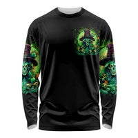 Witch Skull Long Sleeve Shirt We Are The Granddaughters Of The Witches - Wonder Print Shop