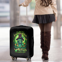 Witch Skull Luggage Cover We Are The Granddaughters Of The Witches - Wonder Print Shop