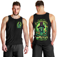 Witch Skull Men Tank Top We Are The Granddaughters Of The Witches - Wonder Print Shop