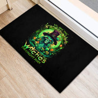 Witch Skull Rubber Doormat We Are The Granddaughters Of The Witches - Wonder Print Shop