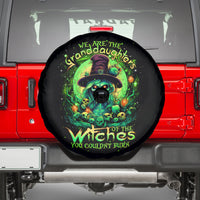 Witch Skull Spare Tire Cover We Are The Granddaughters Of The Witches - Wonder Print Shop