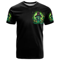 Witch Skull T Shirt We Are The Granddaughters Of The Witches - Wonder Print Shop