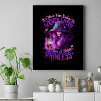 Witch Skull Canvas Wall Art It's More Fun Being The Wicked Witch - Wonder Print Shop