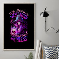 Witch Skull Canvas Wall Art It's More Fun Being The Wicked Witch - Wonder Print Shop