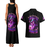 Witch Skull Couples Matching Tank Maxi Dress and Hawaiian Shirt It's More Fun Being The Wicked Witch - Wonder Print Shop
