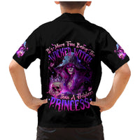 Witch Skull Family Matching Mermaid Dress and Hawaiian Shirt It's More Fun Being The Wicked Witch - Wonder Print Shop