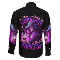 Witch Skull Family Matching Short Sleeve Bodycon Dress and Hawaiian Shirt It's More Fun Being The Wicked Witch - Wonder Print Shop