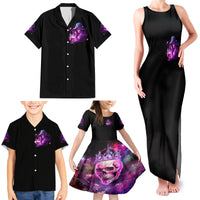 Witch Skull Family Matching Tank Maxi Dress and Hawaiian Shirt It's More Fun Being The Wicked Witch - Wonder Print Shop