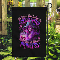 Witch Skull Garden Flag It's More Fun Being The Wicked Witch - Wonder Print Shop